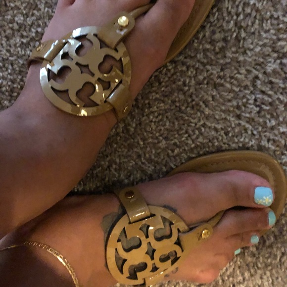 Tory Burch Shoes - Brown Tory Burch Sandals LIKE NEW